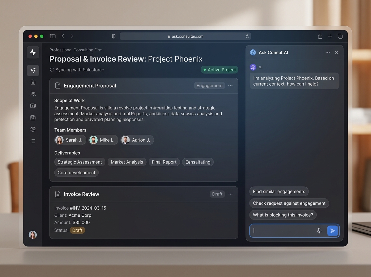 Contextual AI Workspace inside Verity